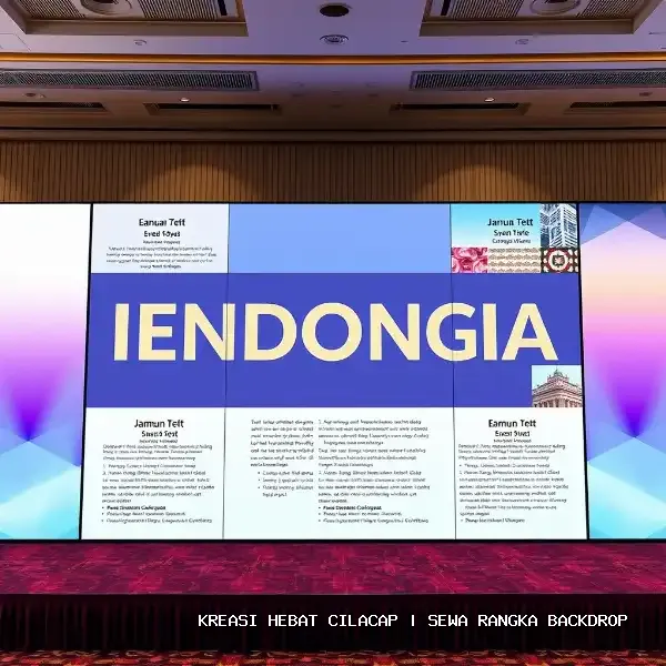 Sewa Rangka Backdrop Cilacap