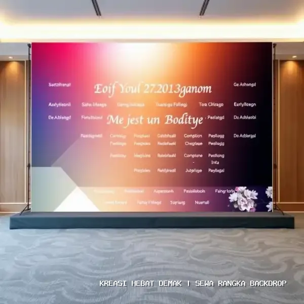 Sewa Rangka Backdrop Demak – Kreasi Hebat