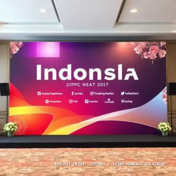 sewa rangka backdrop Jepara