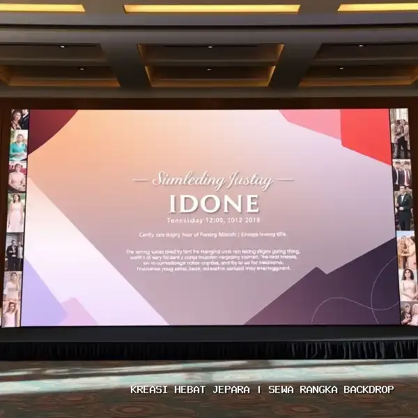 Sewa Rangka Backdrop Jepara – Kreasi Hebat