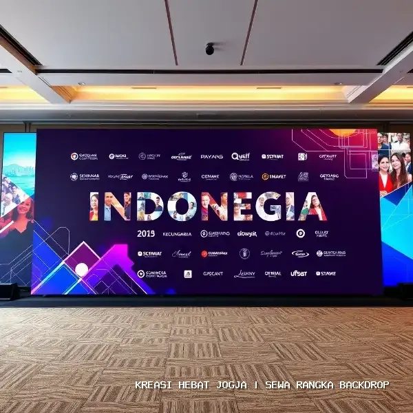 sewa rangka backdrop Jogja