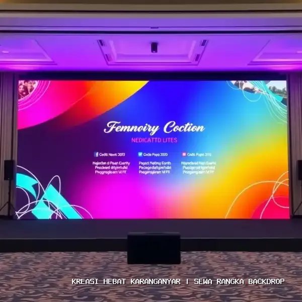 sewa rangka backdrop Karanganyar
