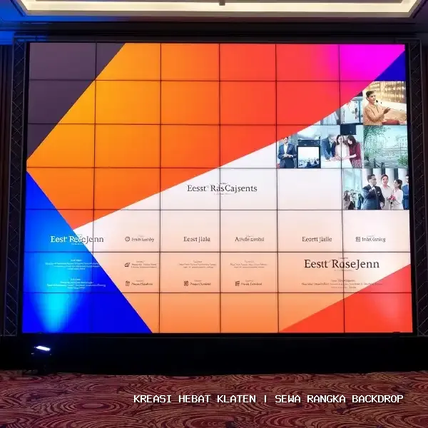 sewa rangka backdrop Klaten