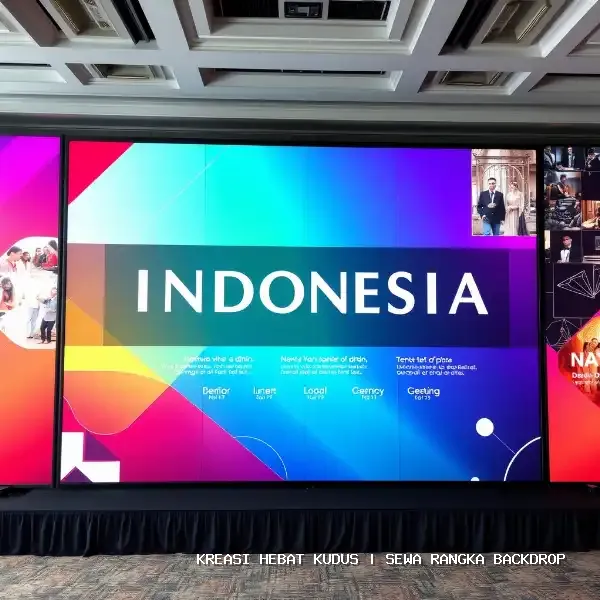 sewa rangka backdrop Kudus