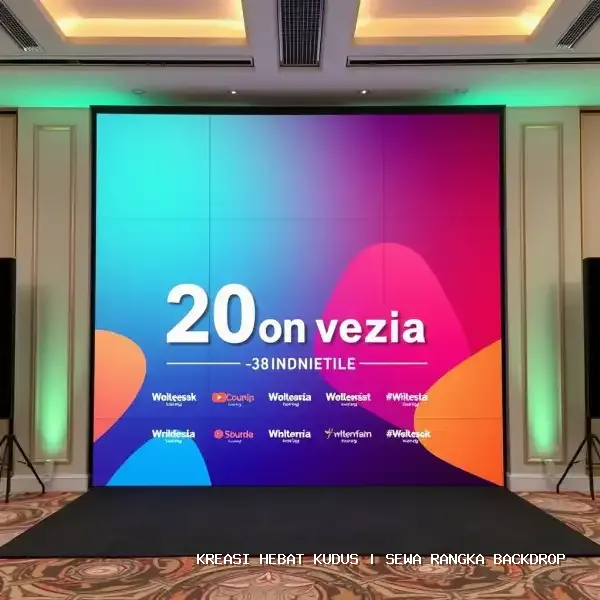 Sewa Rangka Backdrop Kudus – Solusi Visual Panggung Terbaik