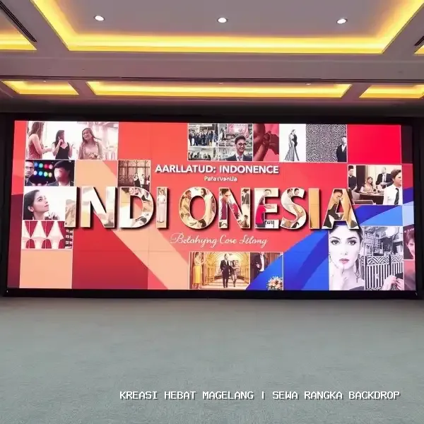 Sewa Rangka Backdrop Magelang – Solusi Visual Panggung