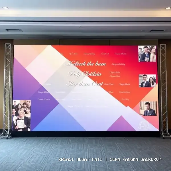 sewa rangka backdrop Pati