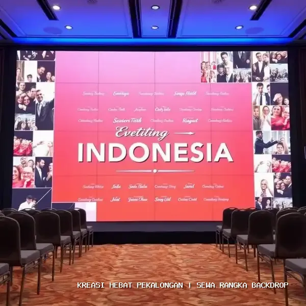 Sewa Rangka Backdrop Pekalongan | Estetika Panggung Profesional
