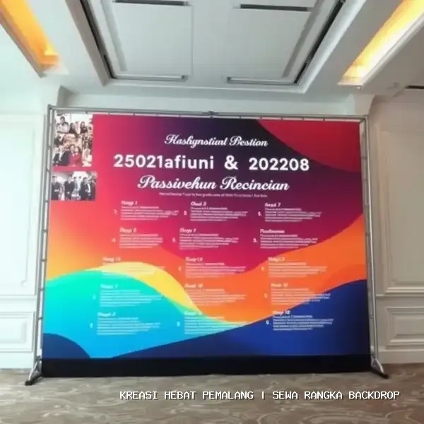 sewa rangka backdrop Pemalang