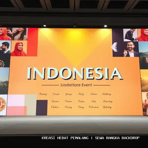 Sewa Rangka Backdrop Pemalang | Estetika Panggung Profesional