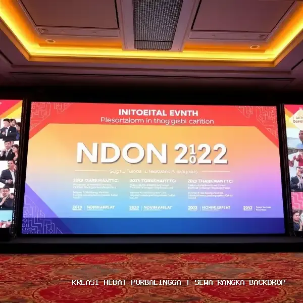 Sewa Rangka Backdrop Purbalingga – Solusi Visual Event