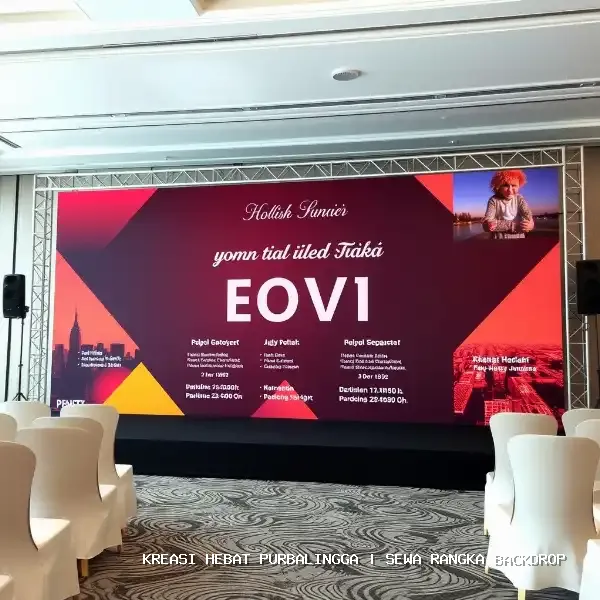 Sewa Rangka Backdrop Purbalingga – Solusi Visual Event