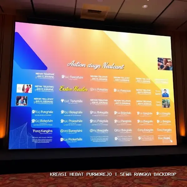 Sewa Rangka Backdrop Purworejo – Solusi Visual Panggung