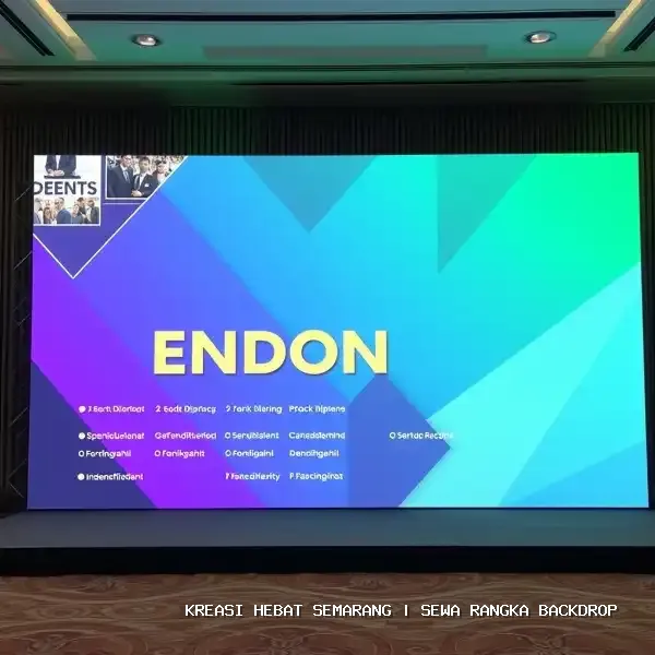 sewa rangka backdrop Semarang