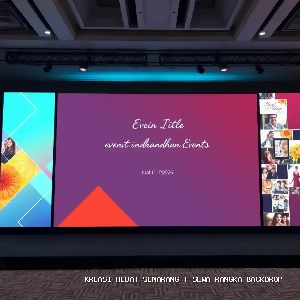 Sewa Rangka Backdrop Semarang