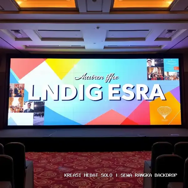 sewa rangka backdrop Solo