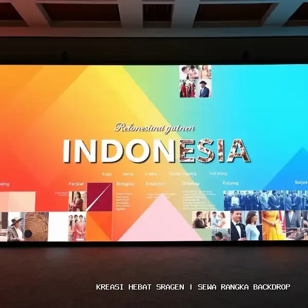 sewa rangka backdrop Sragen