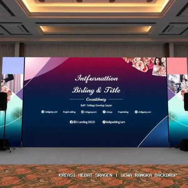 Sewa Rangka Backdrop Sragen – Kreasi Hebat