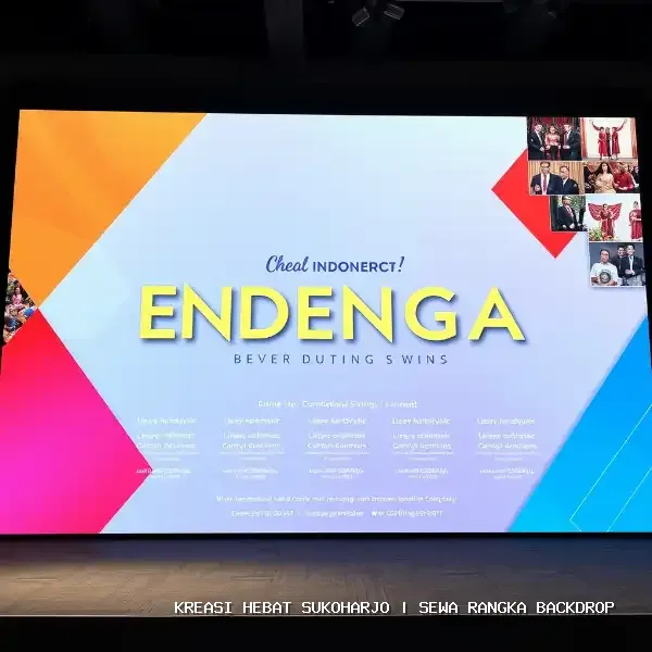 Sewa Rangka Backdrop Sukoharjo