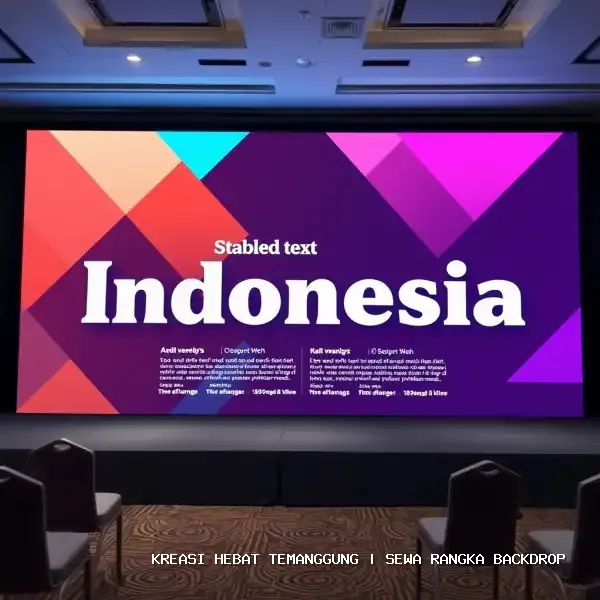 sewa rangka backdrop Temanggung