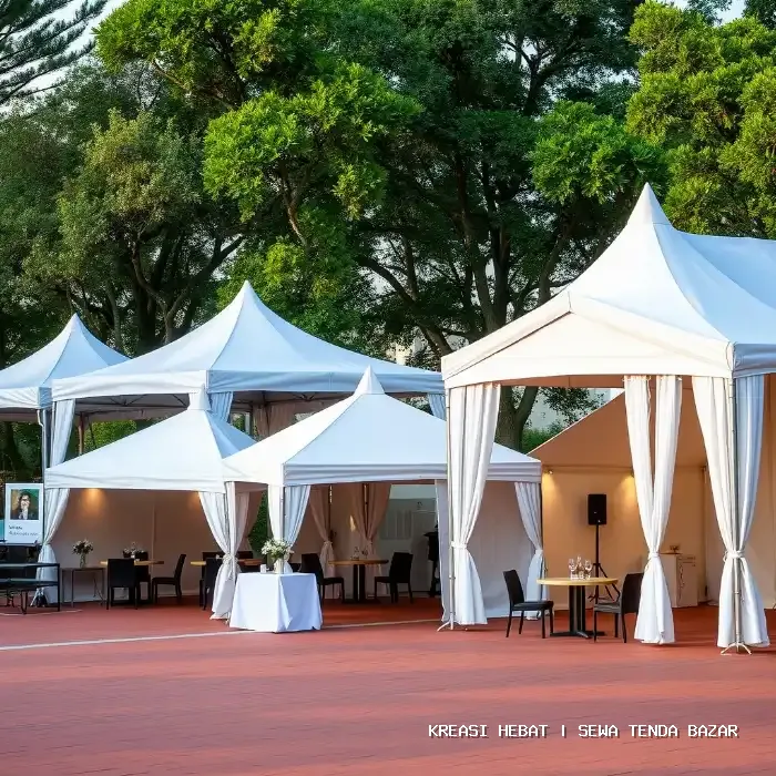 Sewa Tenda Bazar – Solusi Aman dan Estetis untuk Acara Anda