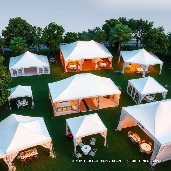 Sewa Tenda Bazar Bangkalan – Keamanan Struktur dan Kenyamanan Tamu