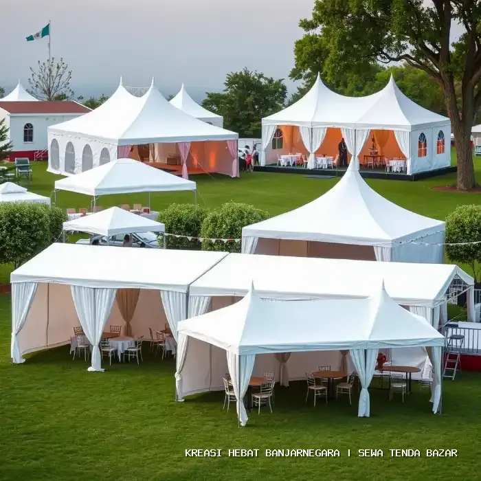 Sewa Tenda Bazar Banjarnegara – Keamanan Struktur dan Kenyamanan Tamu