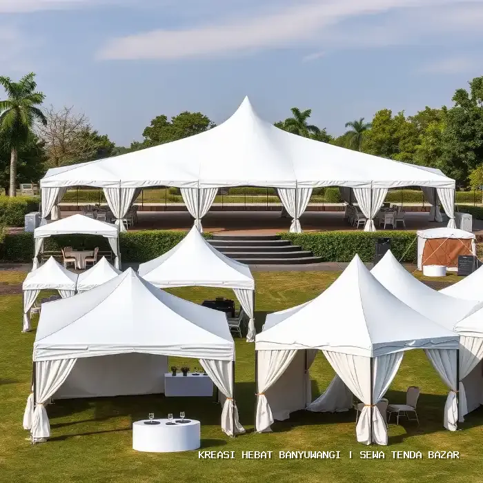 Sewa Tenda Bazar Banyuwangi – Keamanan Struktur dan Kenyamanan Tamu