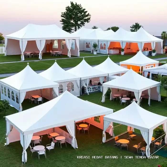 Sewa Tenda Bazar Batang – Kenyamanan dan Keamanan Terjamin