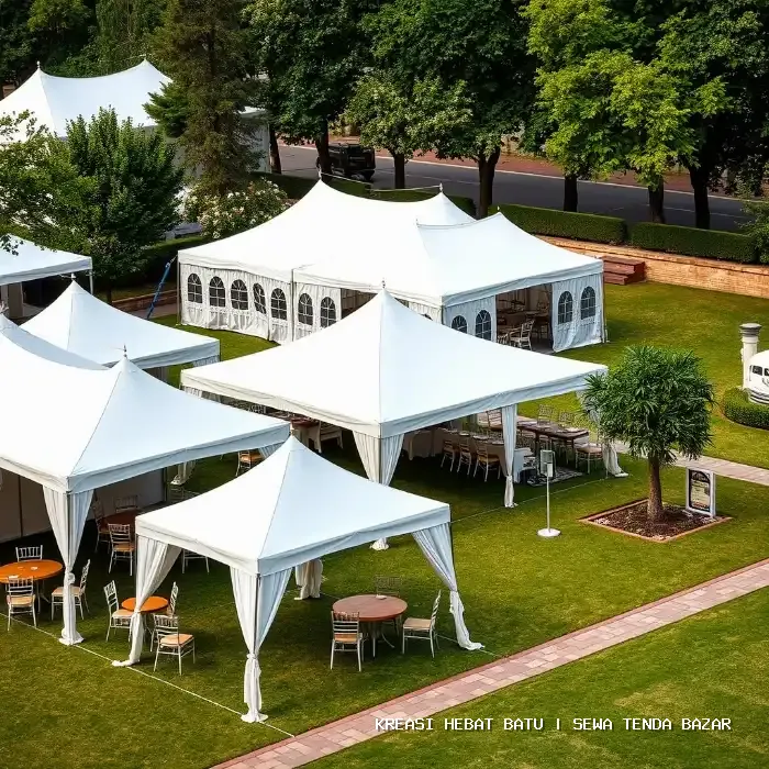 Sewa Tenda Bazar Batu – Keamanan Struktur dan Kenyamanan Tamu