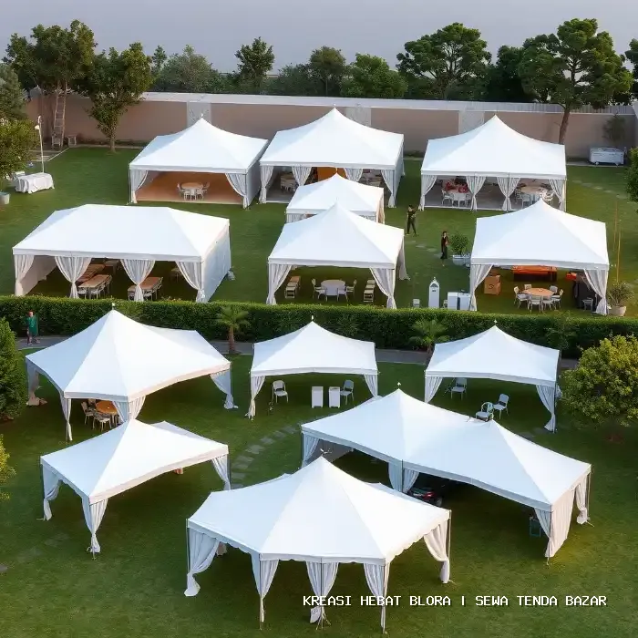 Sewa Tenda Bazar Blora – Kenyamanan dan Keamanan Terjamin