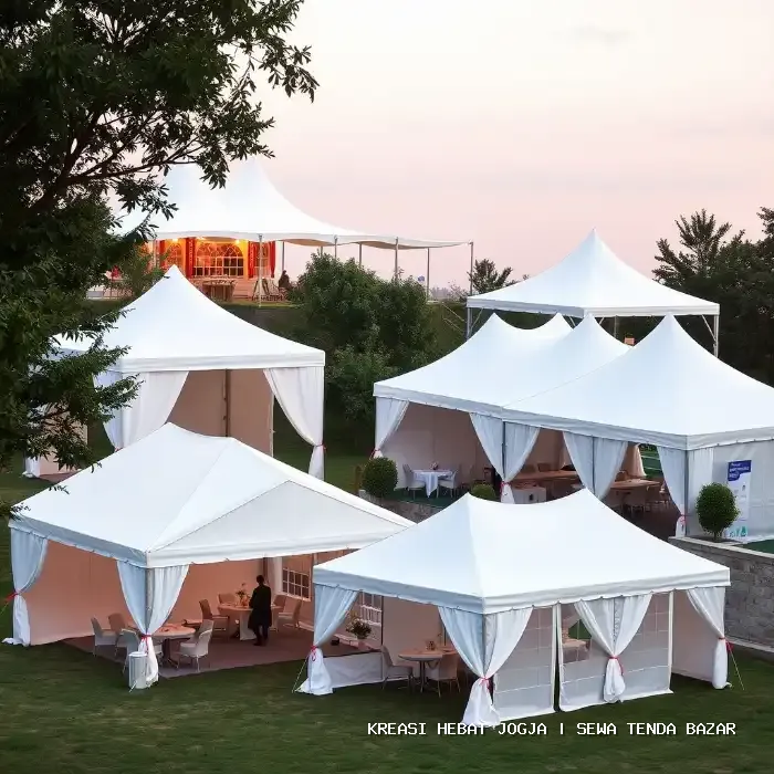 Sewa Tenda Bazar Jogja – Struktur Aman dan Estetika Mewah