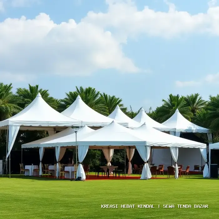 Sewa Tenda Bazar Kendal – Solusi Event Terpercaya