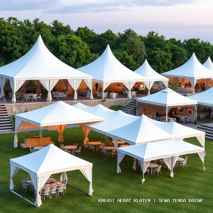 sewa tenda bazar Klaten