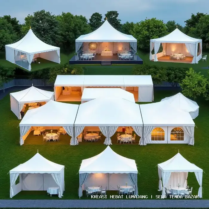 sewa tenda bazar Lumajang