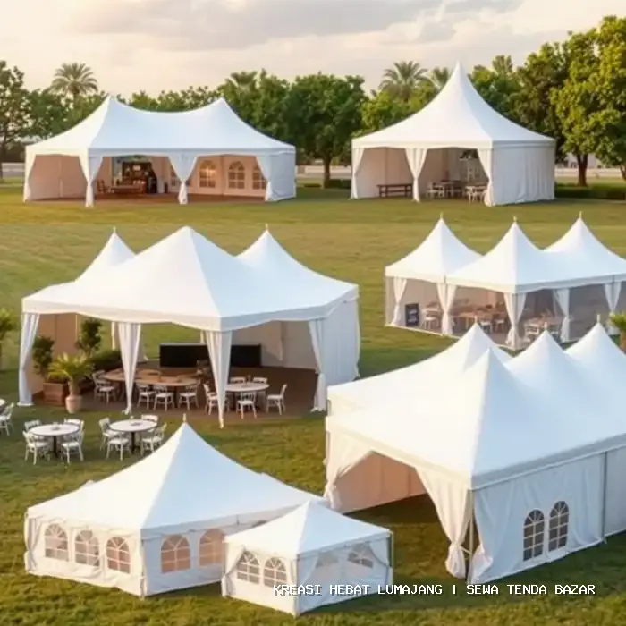 Sewa Tenda Bazar Lumajang – Keamanan Struktur Terjamin