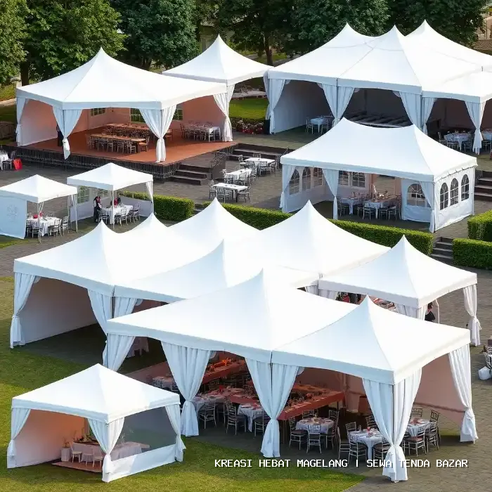 Sewa Tenda Bazar Magelang – Struktur Aman dan Estetika Mewah
