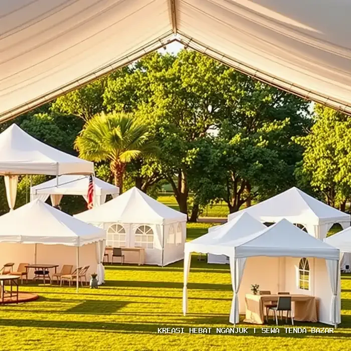 Sewa Tenda Bazar Nganjuk – Kenyamanan dan Keamanan Terjamin