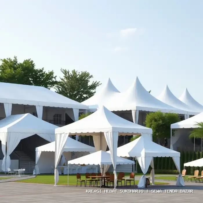 sewa tenda bazar Sukoharjo