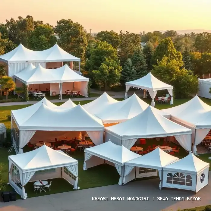 sewa tenda bazar Wonogiri