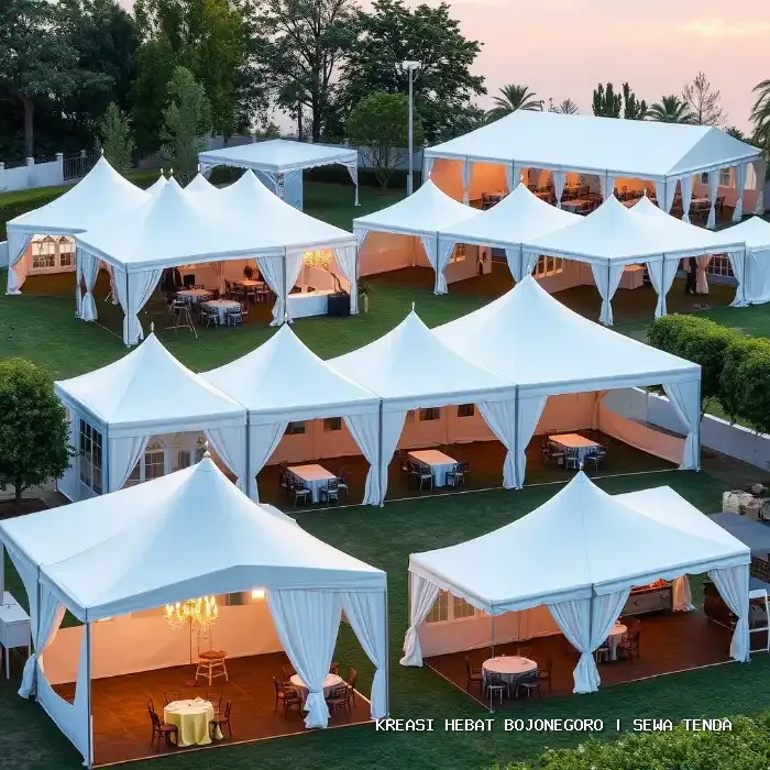 Sewa Tenda Bojonegoro – Keamanan Struktur dan Kenyamanan Tamu