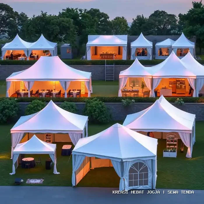 Sewa Tenda Jogja untuk Event Megah dan Aman