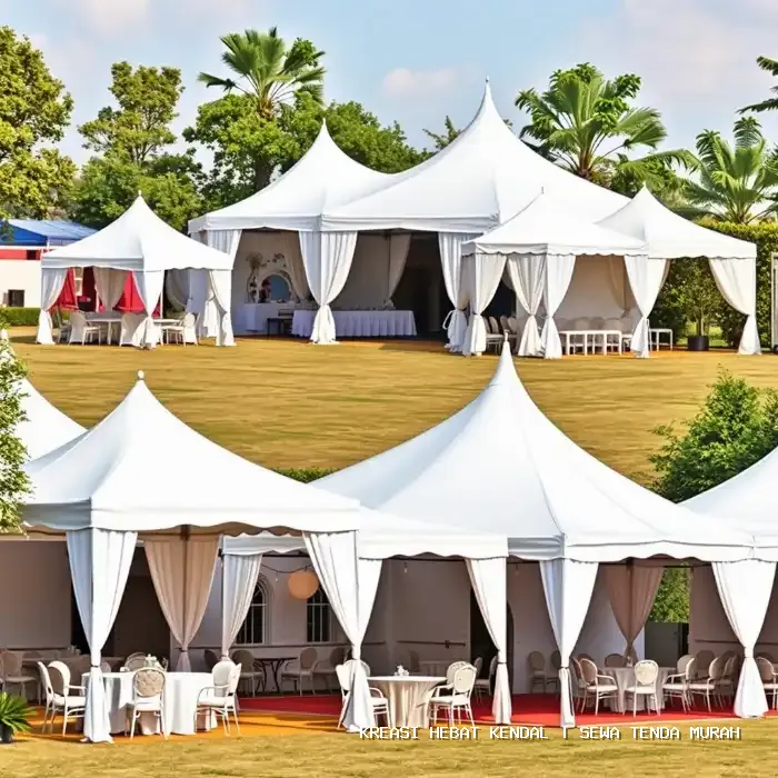 sewa tenda murah Kendal