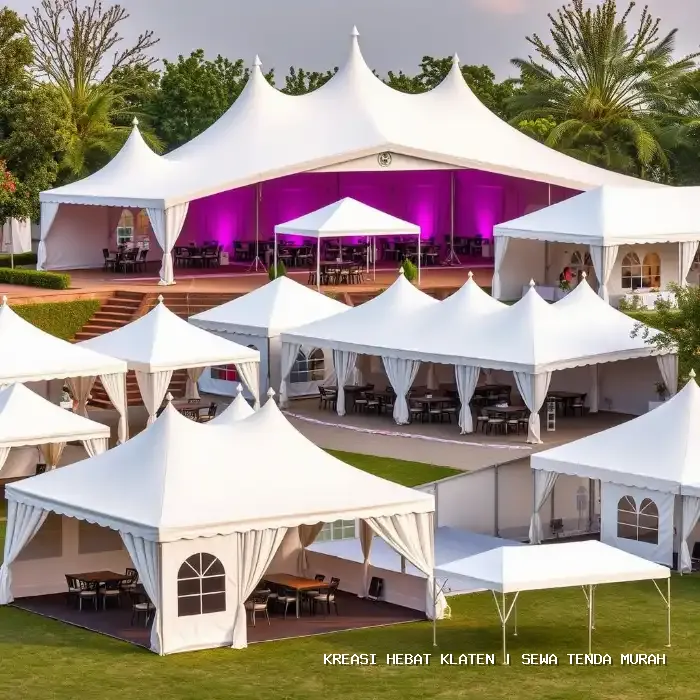 sewa tenda murah Klaten