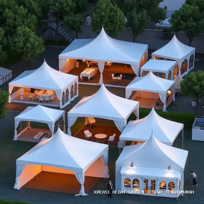 Sewa Tenda Murah Sragen – Solusi Event Anda