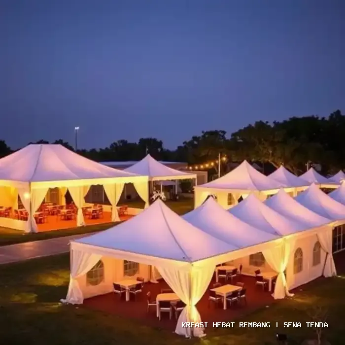 Sewa Tenda Rembang – Keamanan Struktur dan Kenyamanan Tamu