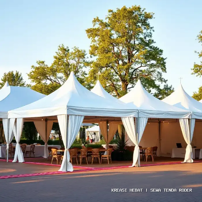 Sewa Tenda Roder – Solusi Event Aman dan Megah