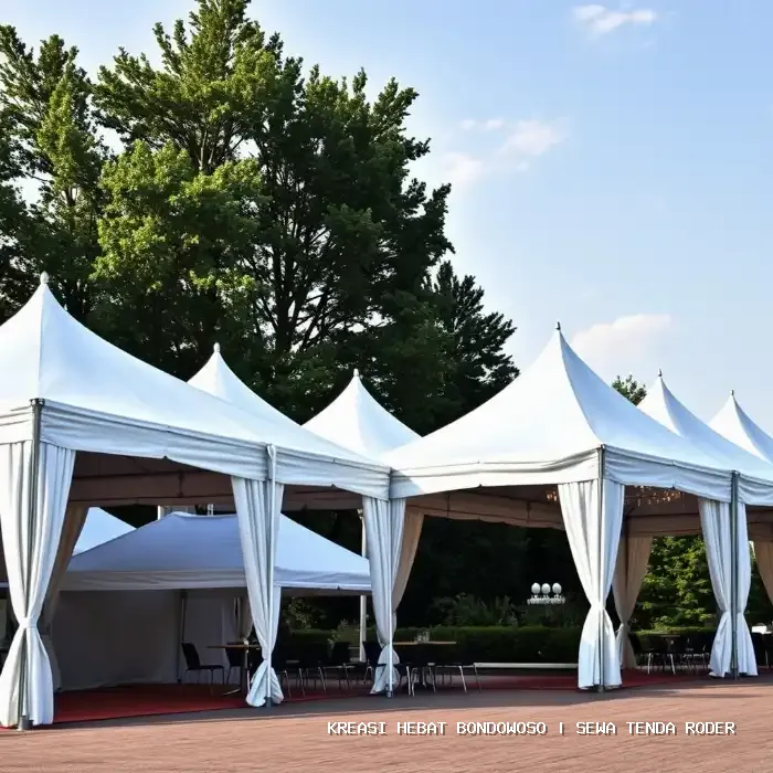Sewa Tenda Roder Bondowoso – Keamanan Struktur dan Kenyamanan Tamu