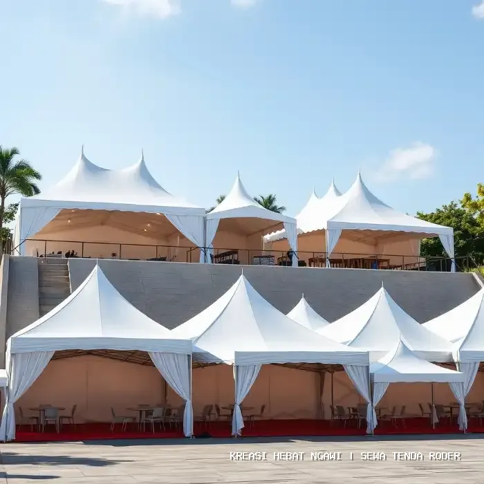 Sewa Tenda Roder Ngawi – Struktur Aman dan Estetika Mewah