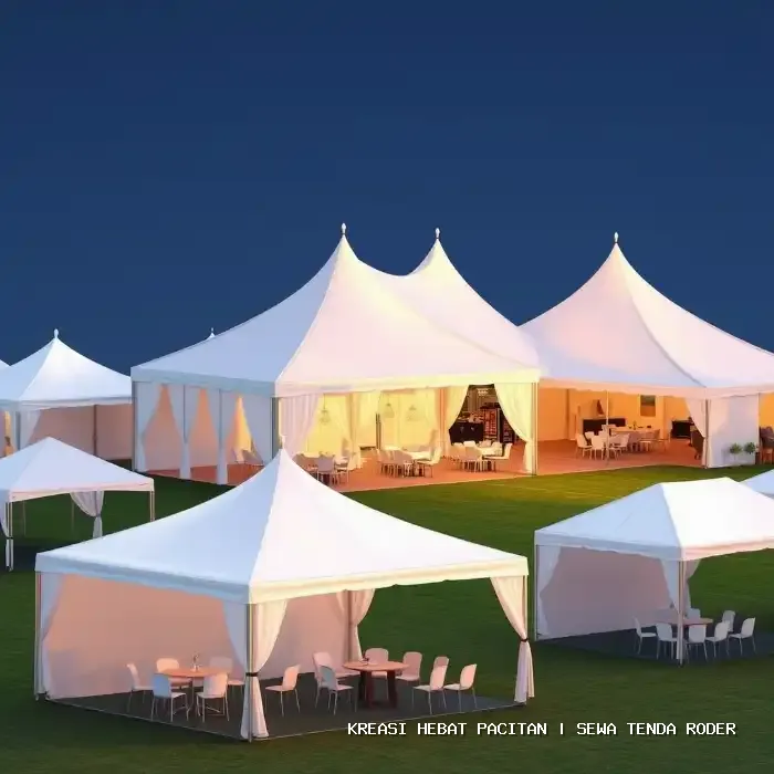 Sewa Tenda Roder Pacitan – Keamanan Struktur dan Kenyamanan Tamu